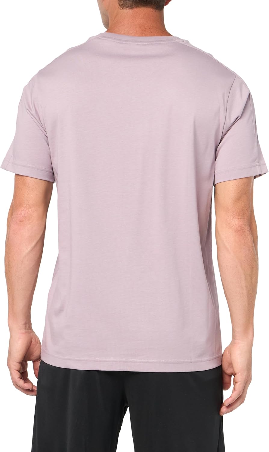 adidas Men's Essentials 3-Stripes Short Sleeve Crew Neck T-Shirt - Image 2