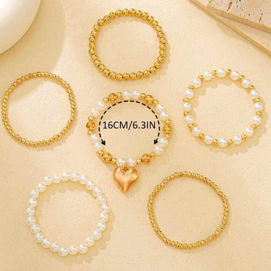 Latious Easter Stretch Bracelets Colorful Stackable Clay Beads Bracelet Bunny Egg Pendant Bracelets Set for Women - Image 4