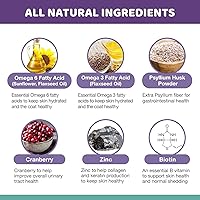 Vista 4 de Masticables naturales para el control de bolas de pelo para gatos – Remedio y ayuda con ácidos grasos Omega 3 6, zinc, biotina, arándano y fibra.