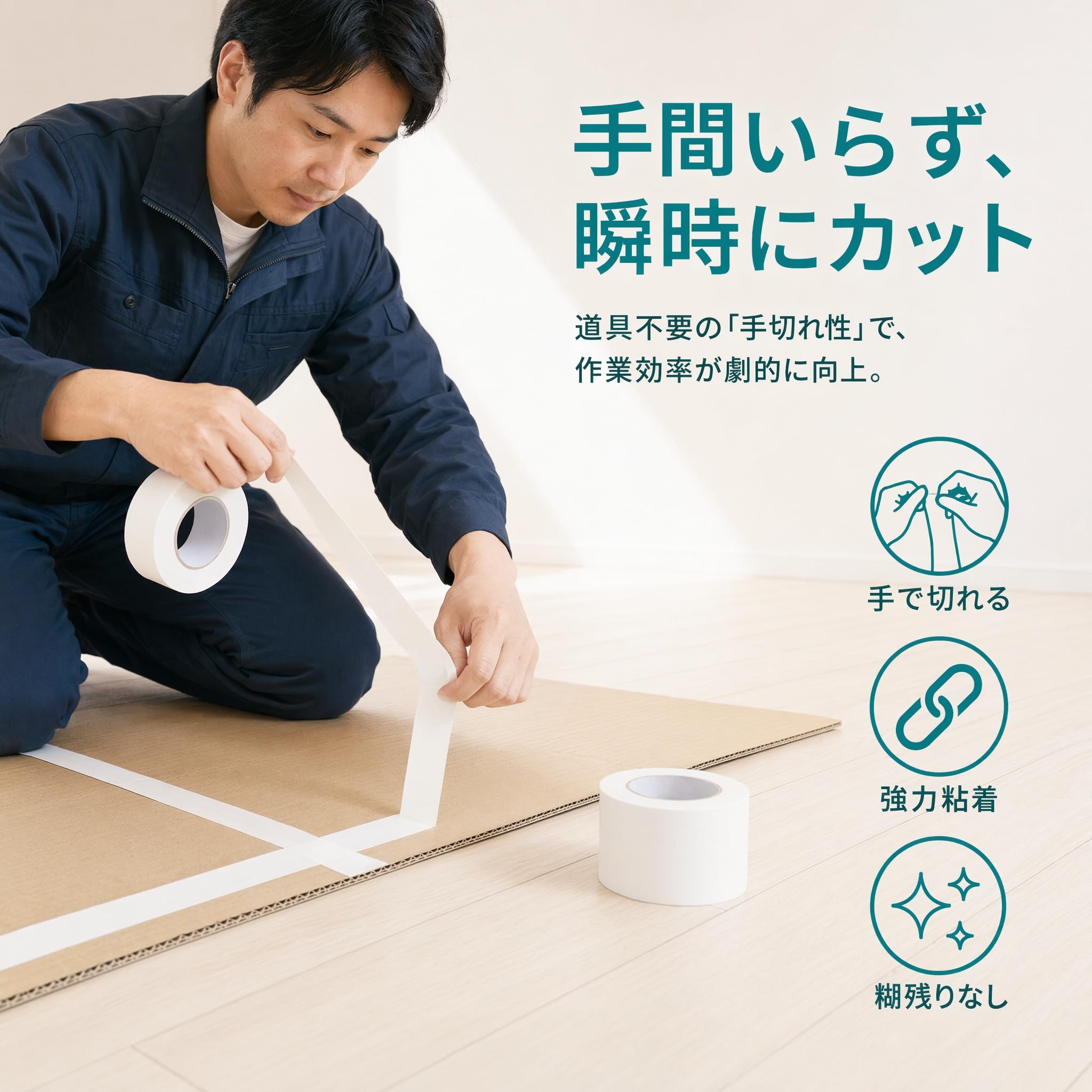布テープ 幅広96mm 長50ｍ 防水 補修 強力 (96mm×50m 16個) Amazon.co.jp: 布テープ 強力 白 ガムテープ 幅広96mm 長50m 布 粘着