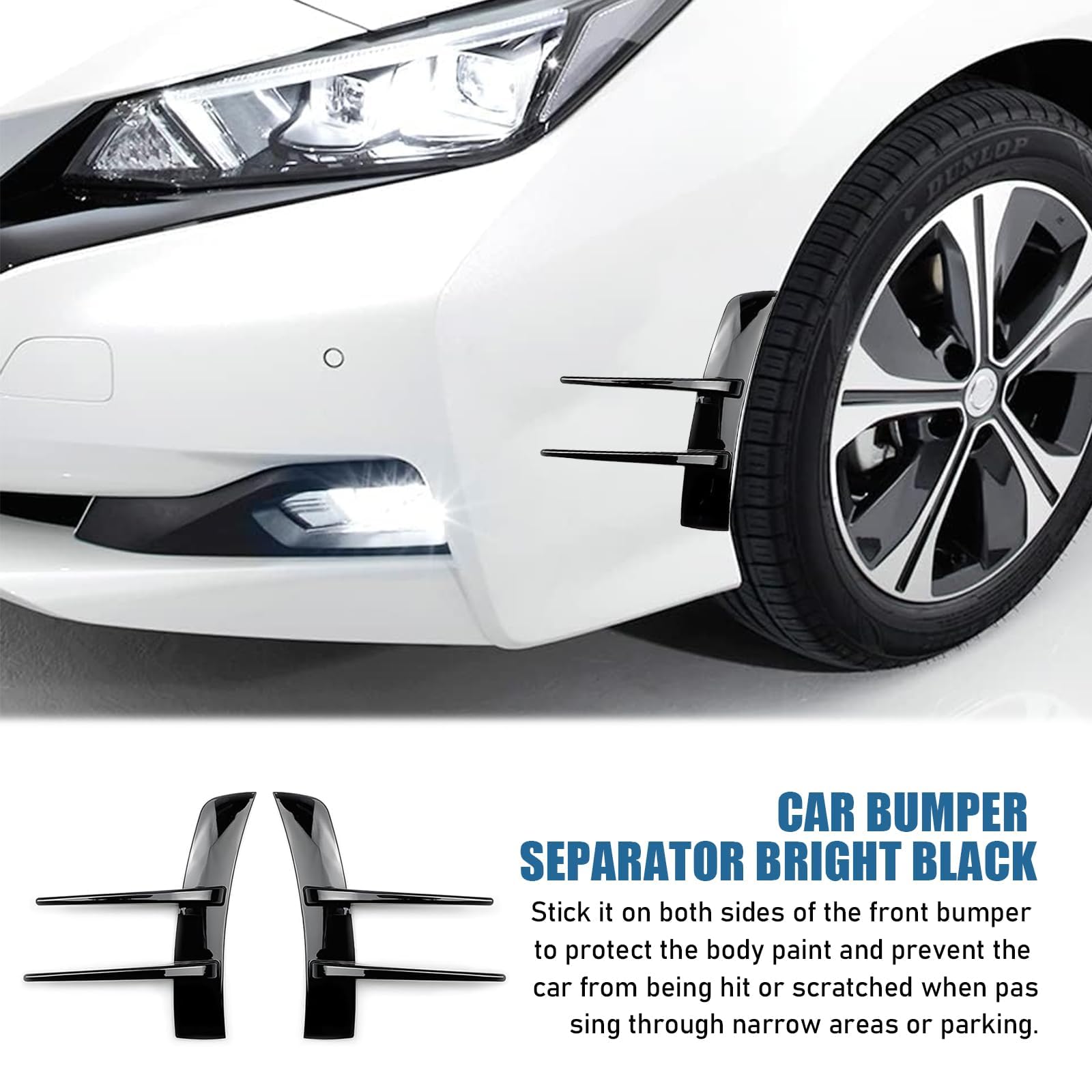 Auto Paraurti Anteriore Spoiler Labbro per Toyota Yaris Cross Hybrid 2021-2024 2025, ABS Labbro Inferiore Splitter Diffusore Auto Parti