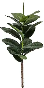 Planta Artificial Ficus Lyrata Grande Sem Vaso Decoração Para Sala (Lyrata Verde)