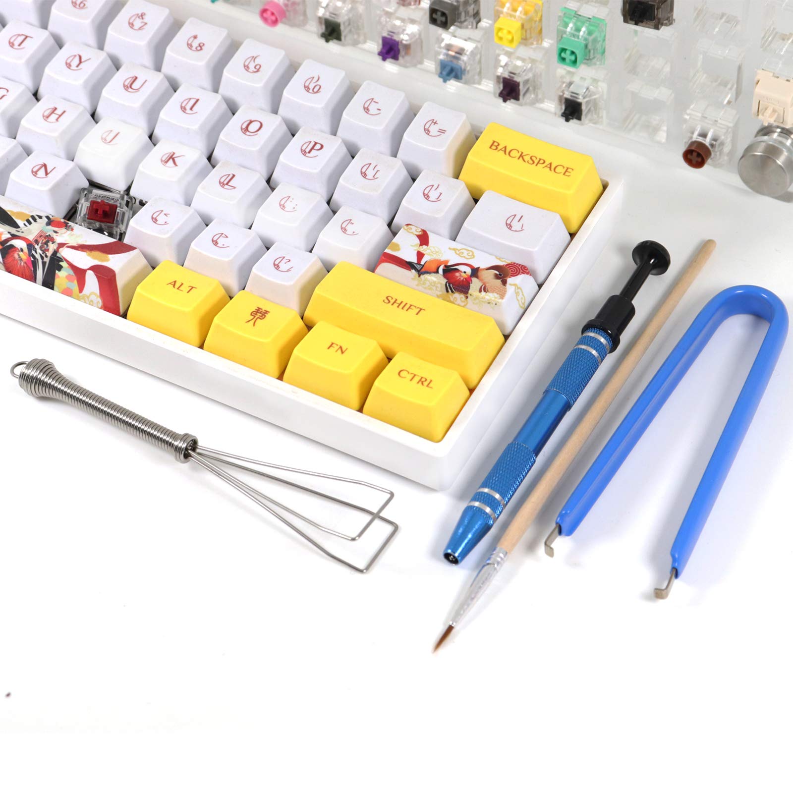 Buy Keyboard Lube Kit 4PCS Switch Puller Lube Station Keycap Puller Remover for Mechanical