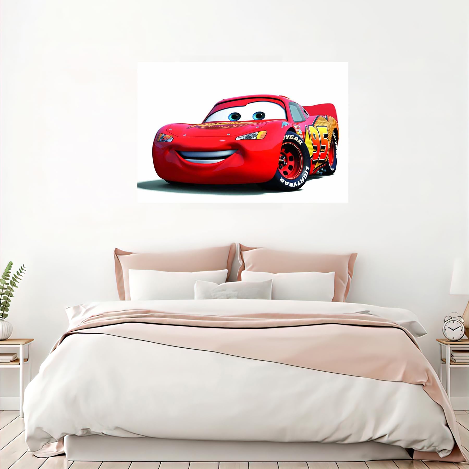 Cars Movie Poster - Waterproof Vinyl Sticker -5 Cars Movie Poster - Waterproof Vinyl Sticker -5