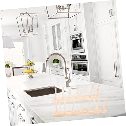 Miniatura 9 de Abaodam Estante de almacenamiento plegable, escurridor de platos, tabla de cortar, organizador de ollas, soporte para lavavajillas, taza de café