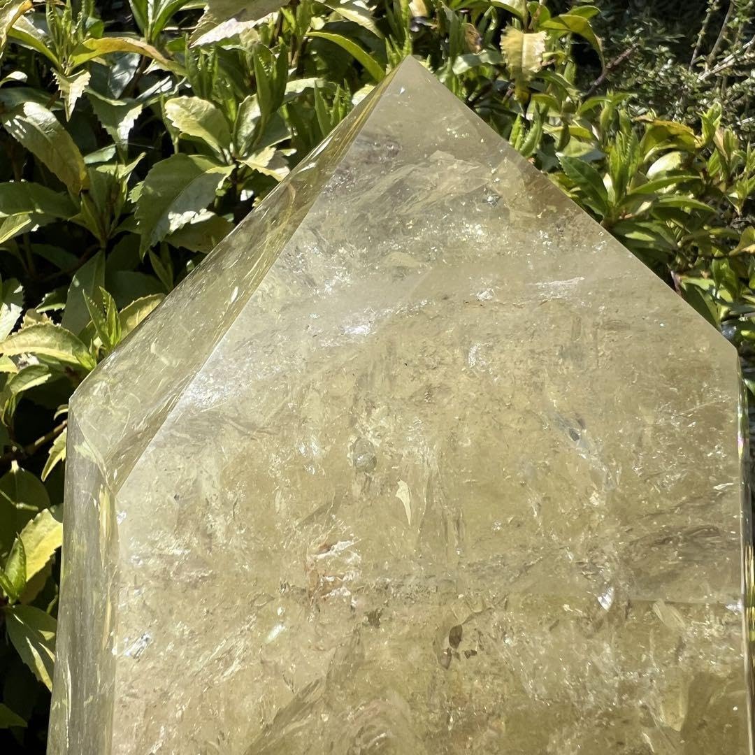 ✳️幸運の石の超パワー✨超極大‼️レインボー シトリン 六角柱