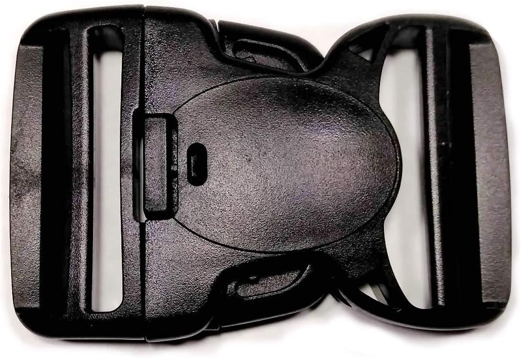 2" - 50MM Dual Adjustable Release & Security Double Lock Backpack Webbing Buckle
