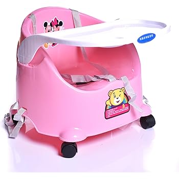 infant booster seat with tray