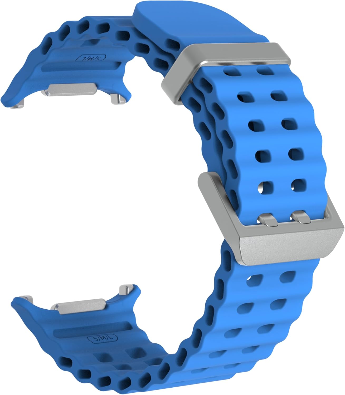 Compatible for Galaxy Watch Ultra Band 47mm, Soft Ocean Silicone Sport Strap Women Men Replacement Accessory Fit for Samsung Galaxy Watch Ultra Bands