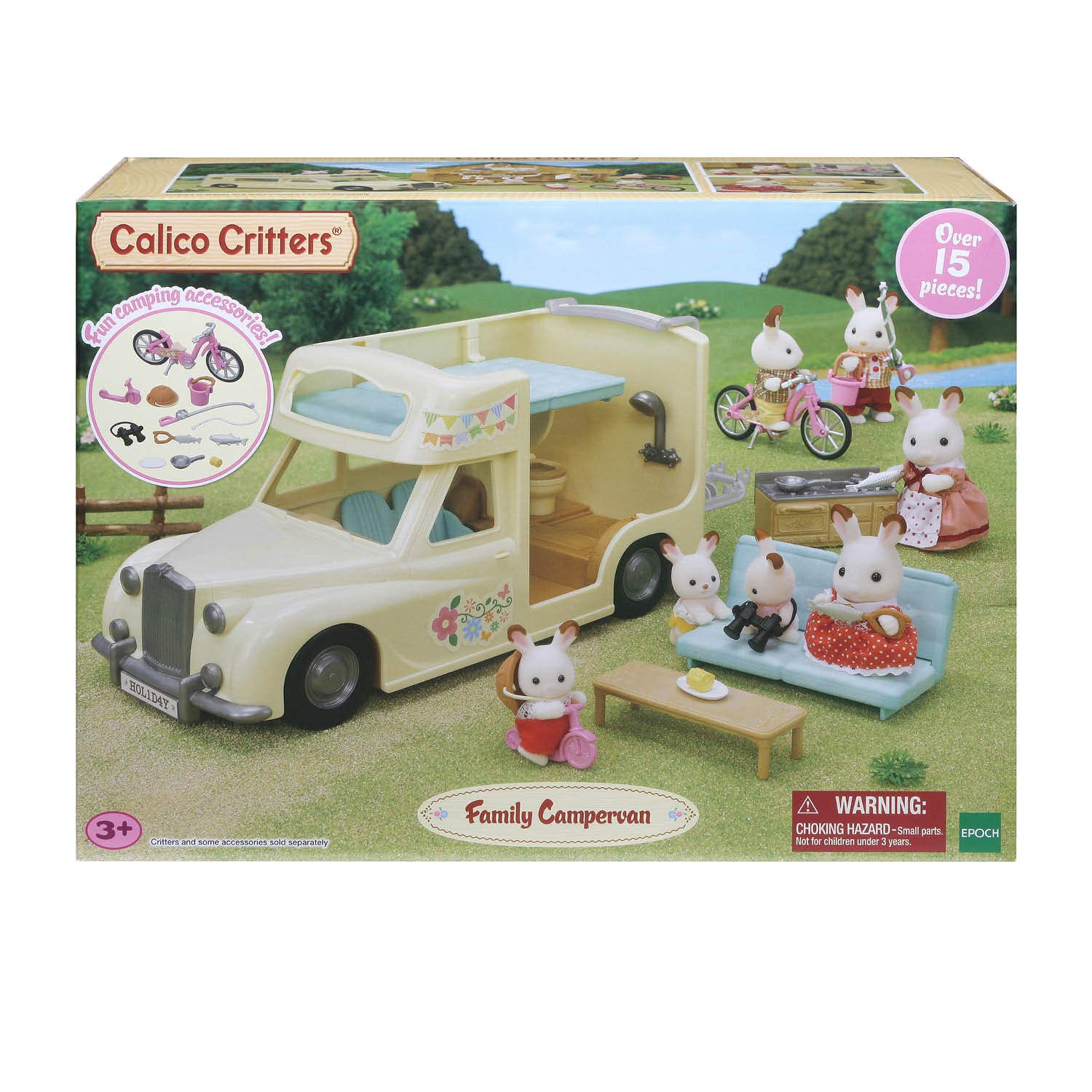 Calico Crittersfamily Campervan Toy Vehicle For Dolls 15