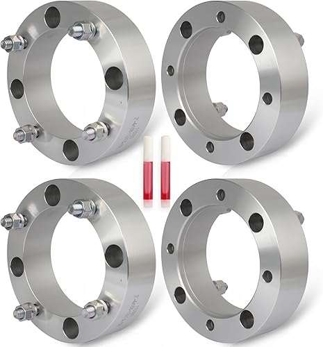 Miniatura 1 de ECCPP Espaciadores de rueda de 2 pulgadas de 0.157 x 6.142 in a 0.157 x 6.142 in 12 x 1.5 1.969 in, 4 lengüetas para espaciadores de rueda RZR 900