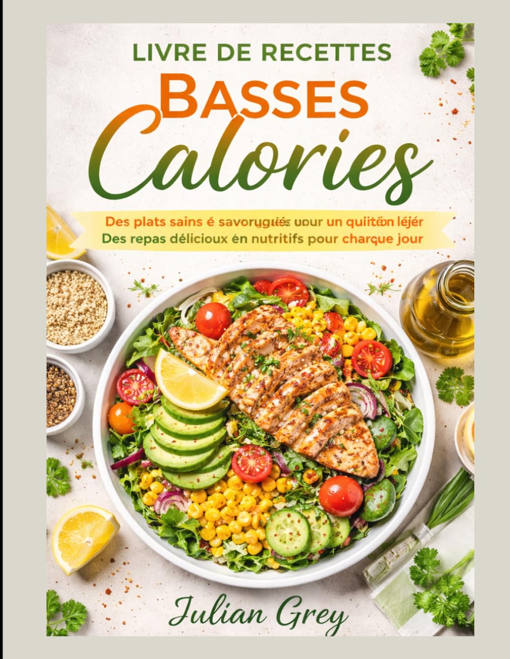 Livre de Recettes Basses Calories: Des plats sains et savoureux pour un quotidien léger et Des repas, délicieux et nutritifs pour chaque jour
