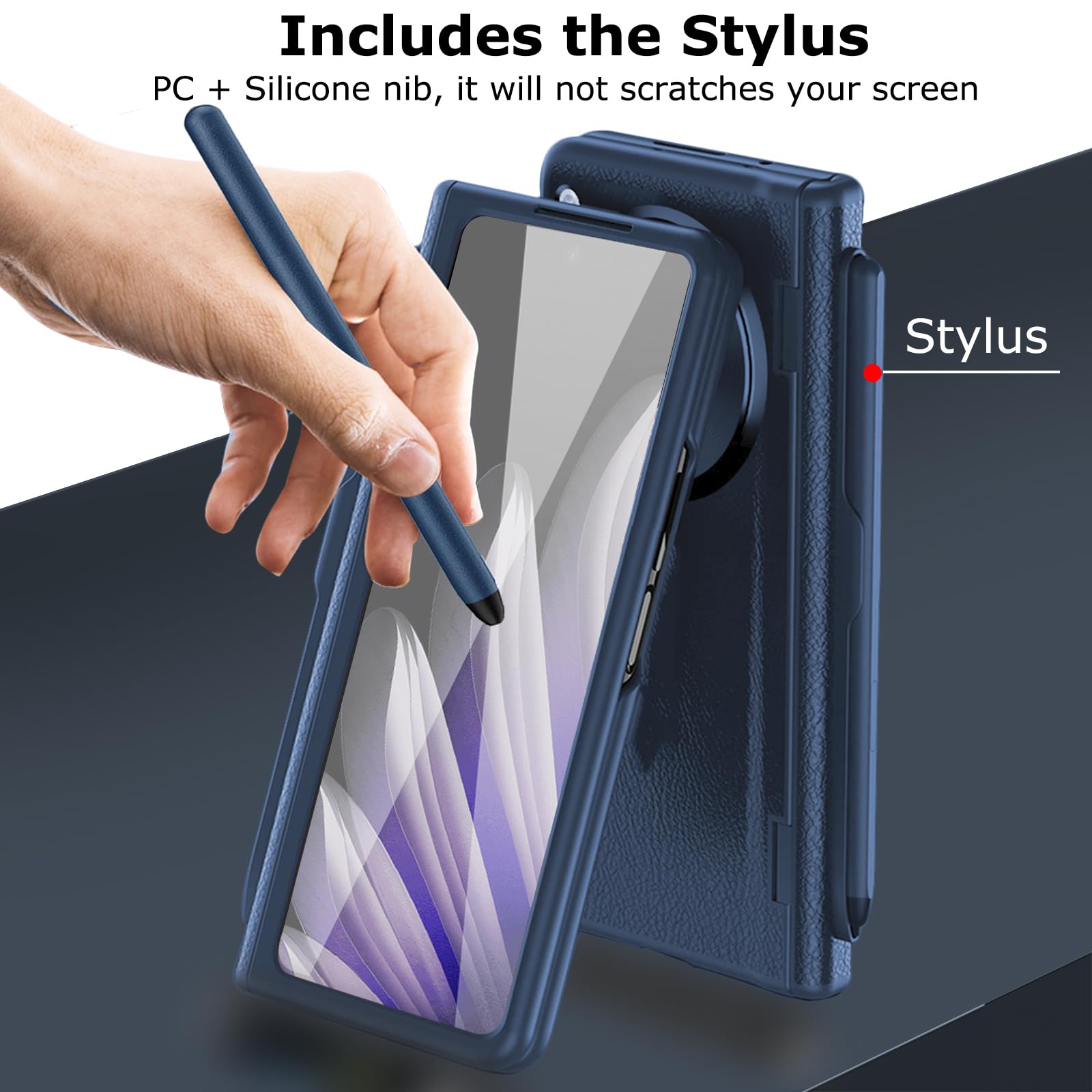 Amazon.com: YQODSZ for Oppo Find N5 Case with S Pen Holder