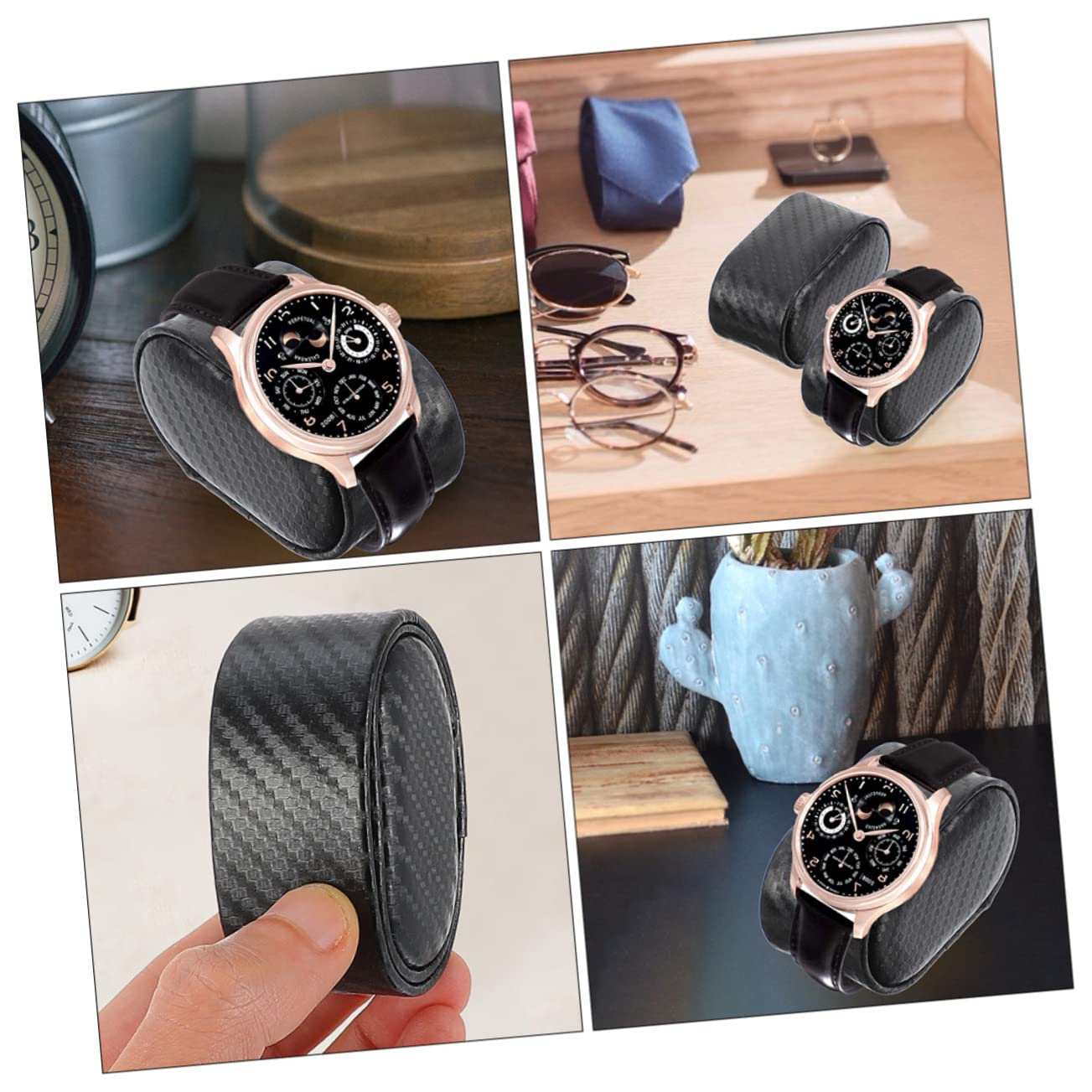 Mikikit 15pièces Coussin Affichage pour Montres Éponge Souple pour Bracelets Et Bijoux Support Pratique pour Et Commerces