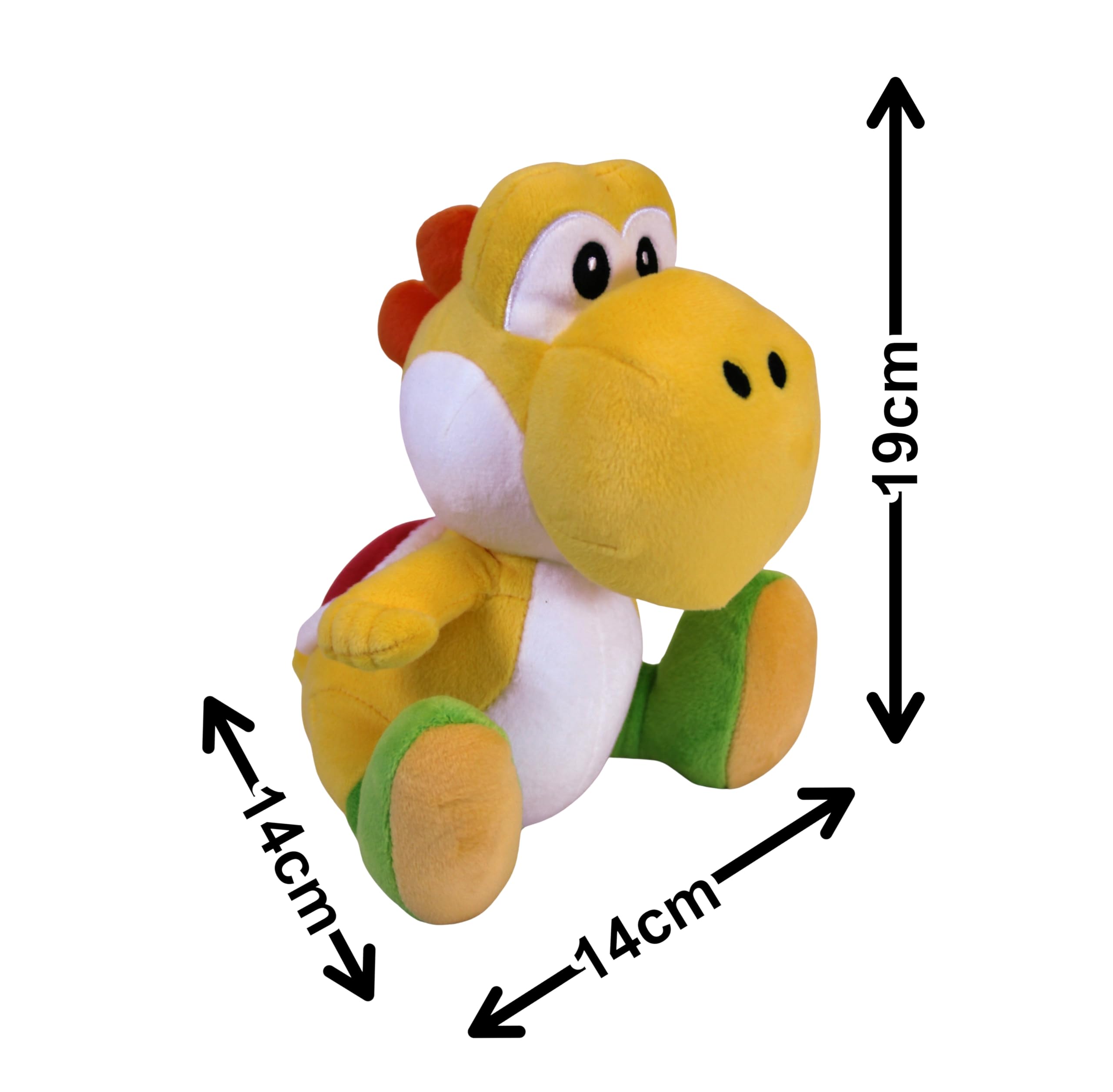 Nintendo Yoshi 17 Cmpluesch Sarı : Amazon.com.tr: Oyuncak