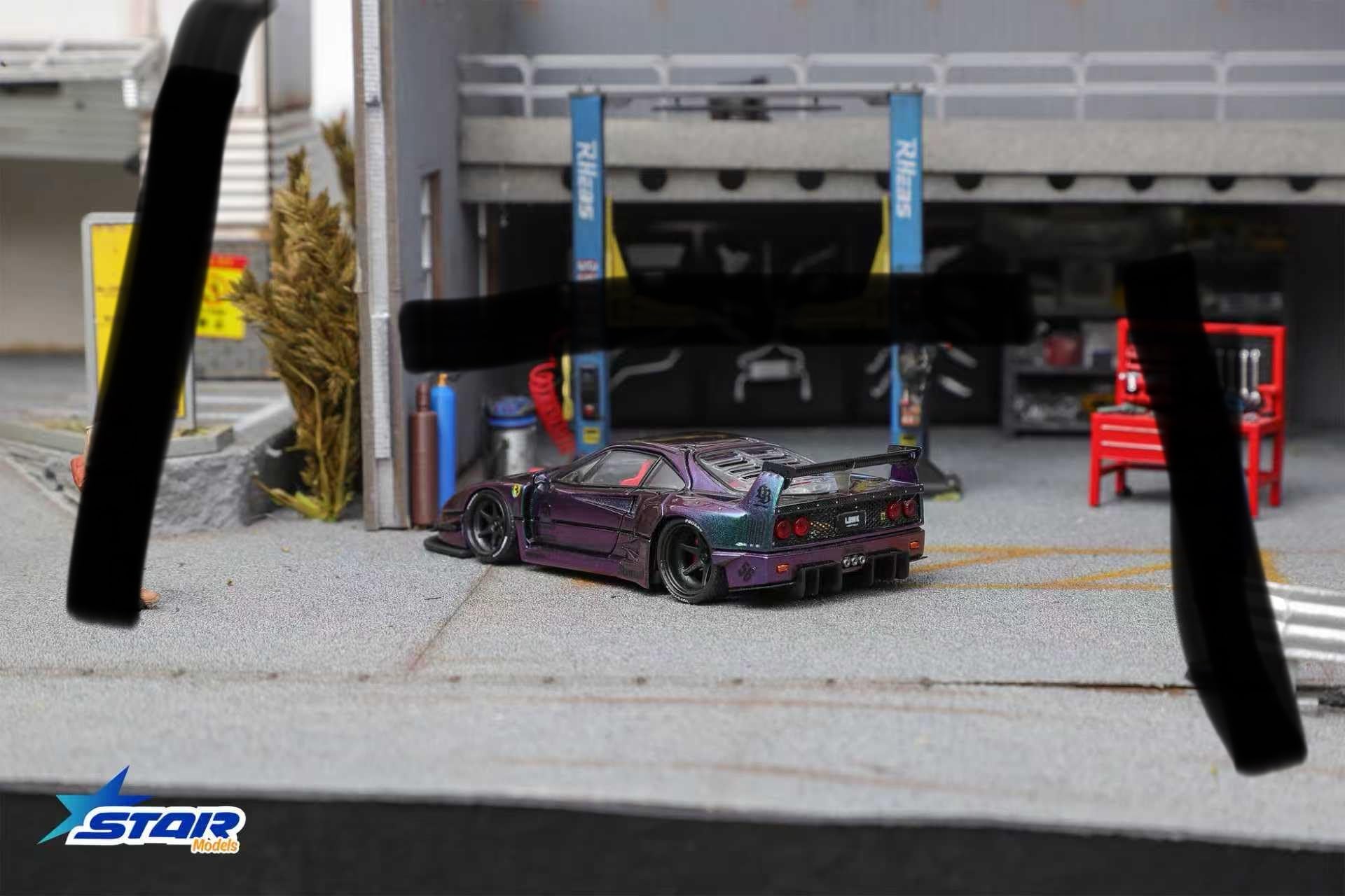 Amazon.co.jp: 1/64 star model Ferrari LBWK F40 Magic Purple : Hobbies