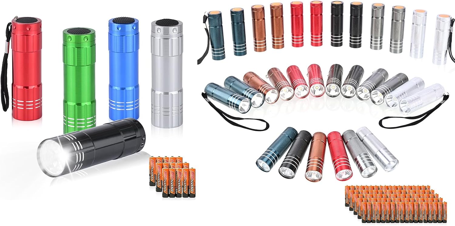 35-Pack Super Bright Mini Flashlight