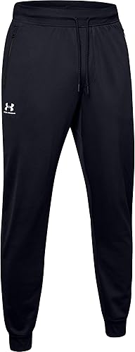 Miniatura 5 de Under Armour - Pantalones deportivos de tricot de altura de cintura normal para hombre