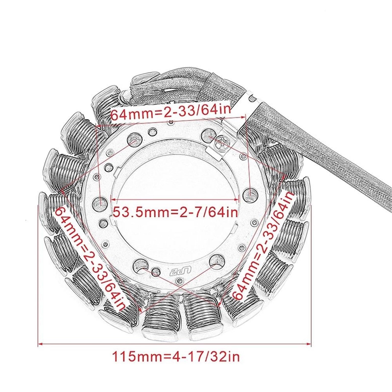 F650GS F700GS F800GS F800R Raddrizzatore Regolatore Bobina Statore Motore Moto(B2)