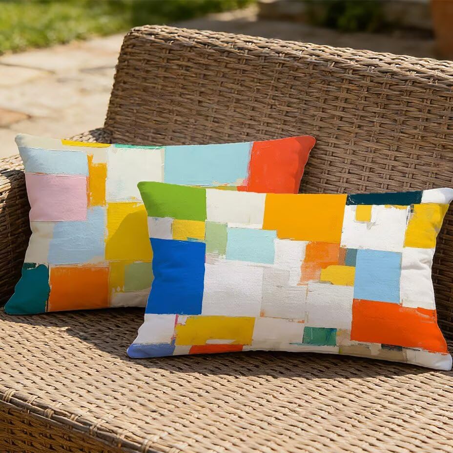 Housse de coussin de jardin 60x90 coussin extérieur impérglable