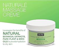 Vista 4 de Bon Vital' Naturale Crema de masaje, crema de terapia de masaje profesional con ingredientes naturales para un masaje respetuoso con el medio
