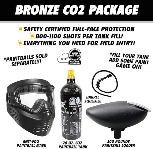 Miniatura 2 de Tippmann Cronus Tactical Bronze paquete de arma táctica para paintball, color bronce