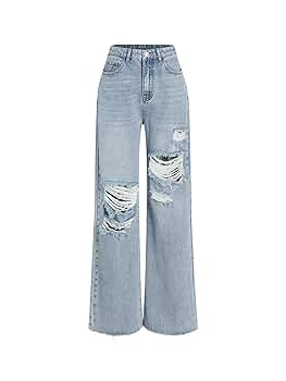 パンツ RIPPED WIDE STRAIGHT DENIM TSY RIPPED WIDE STRAIGHT DENIM 【BLACK TAG】// BLACK