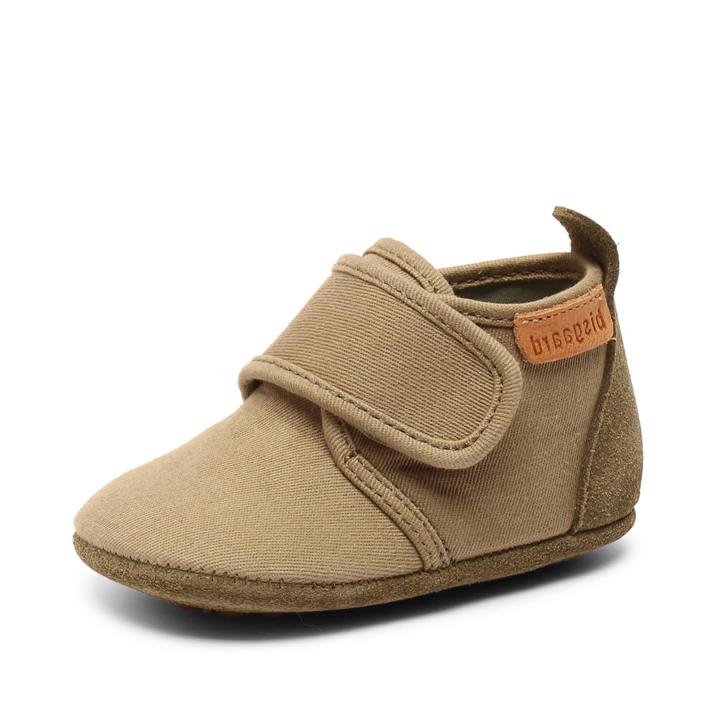 Bisgaard Unisex Baby Cotton First Walker Shoe, Green, 2.5 UK Child