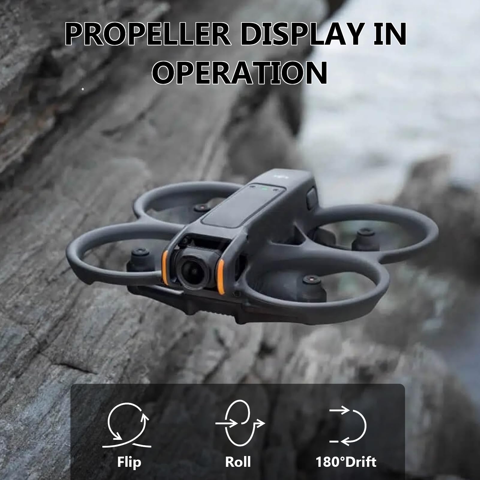 Bocguy Avata 2 Eliche 3032S, 4 Pcs Eliche per Drone, Basso Rumore & Stabile