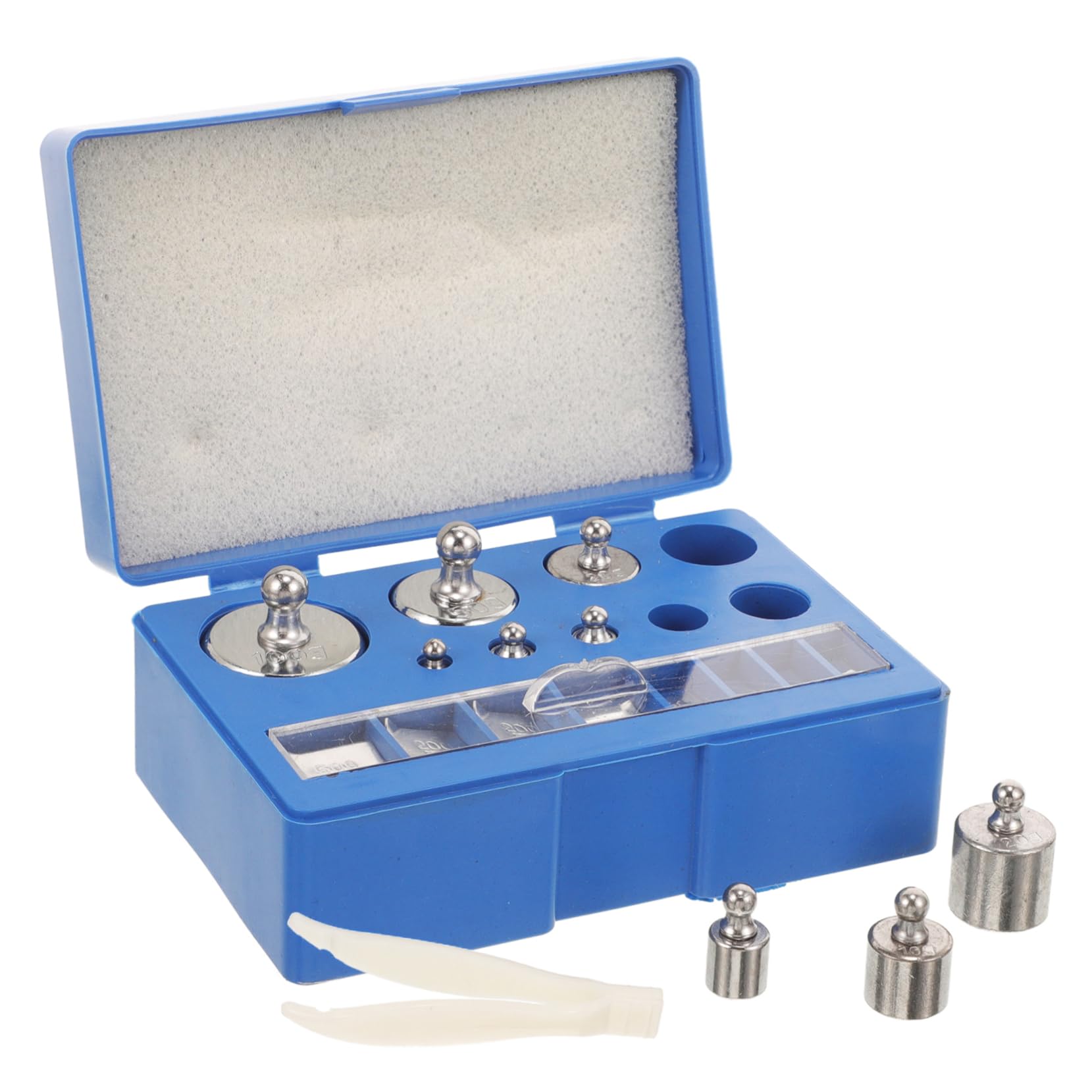 HEALEEP Sturdy Calibration Weight Set 10mg-100g Precision Weights for Digital Scale Educational Digital Scale Weight Balance Weights