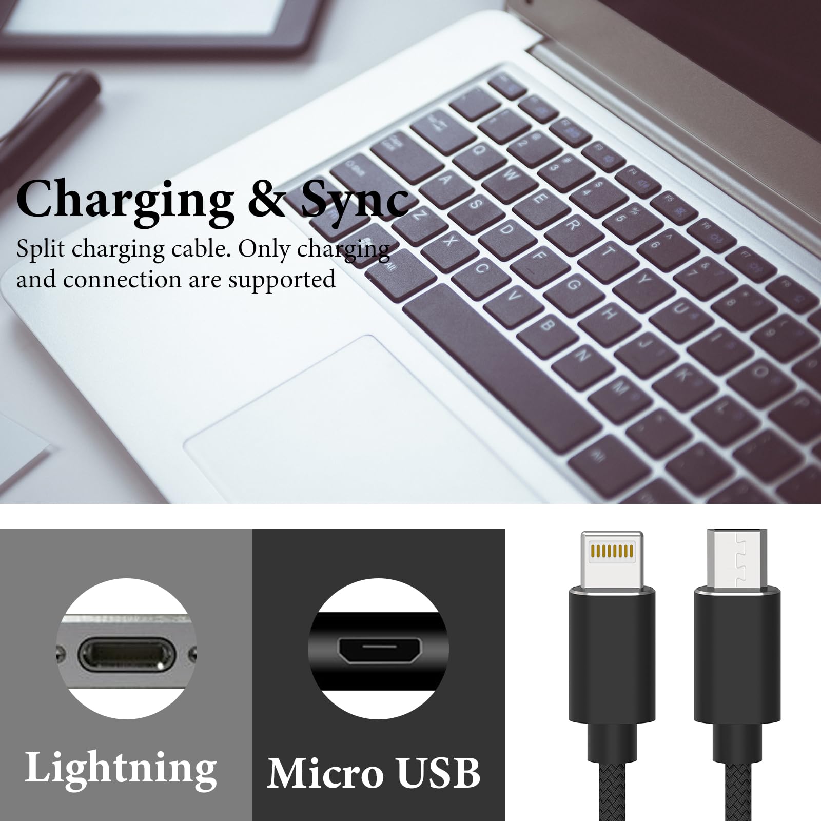 Cavo MicroUSB 0,15m USBDATACTRMICROUSB