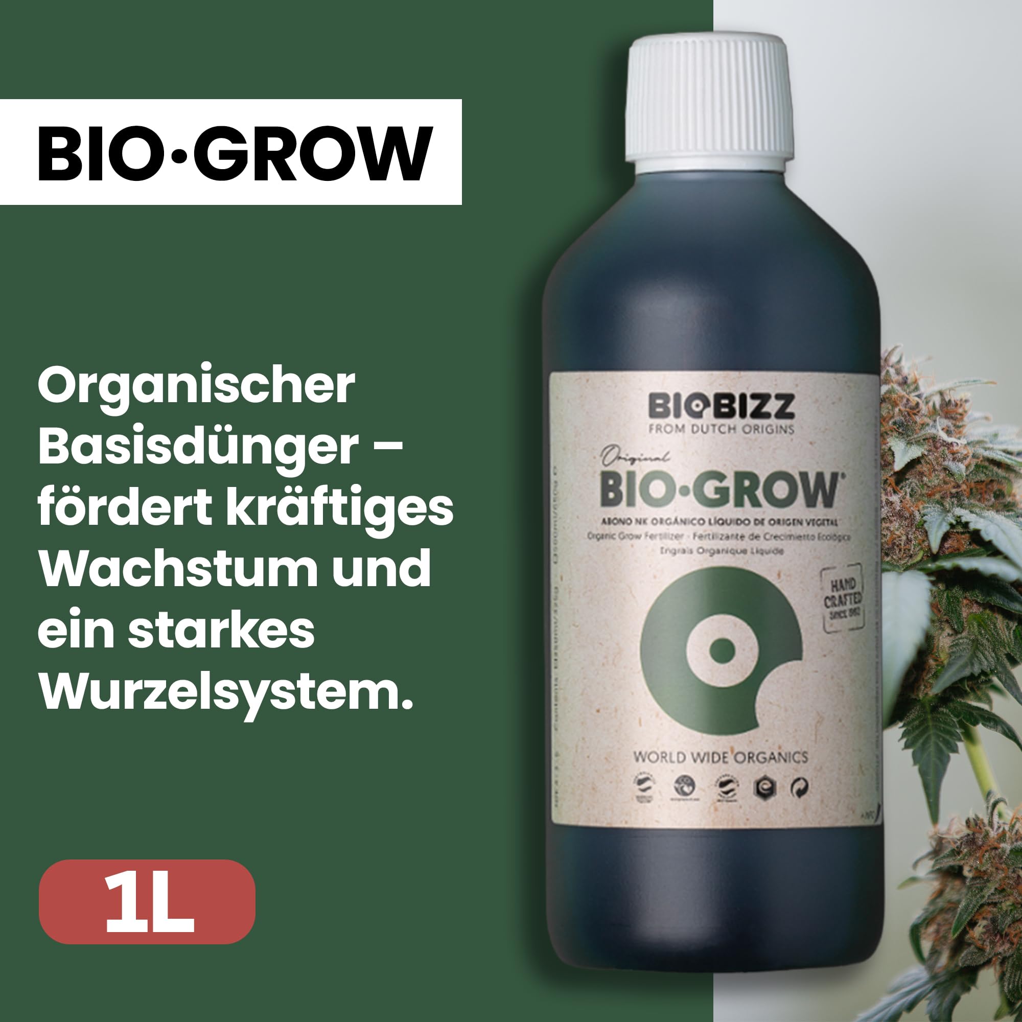 Biobizz Starter Pack – Komplettset Bio-Bloom, Bio Grow und Top Max Dünger mit Bio Up und Bio Down 250 ml