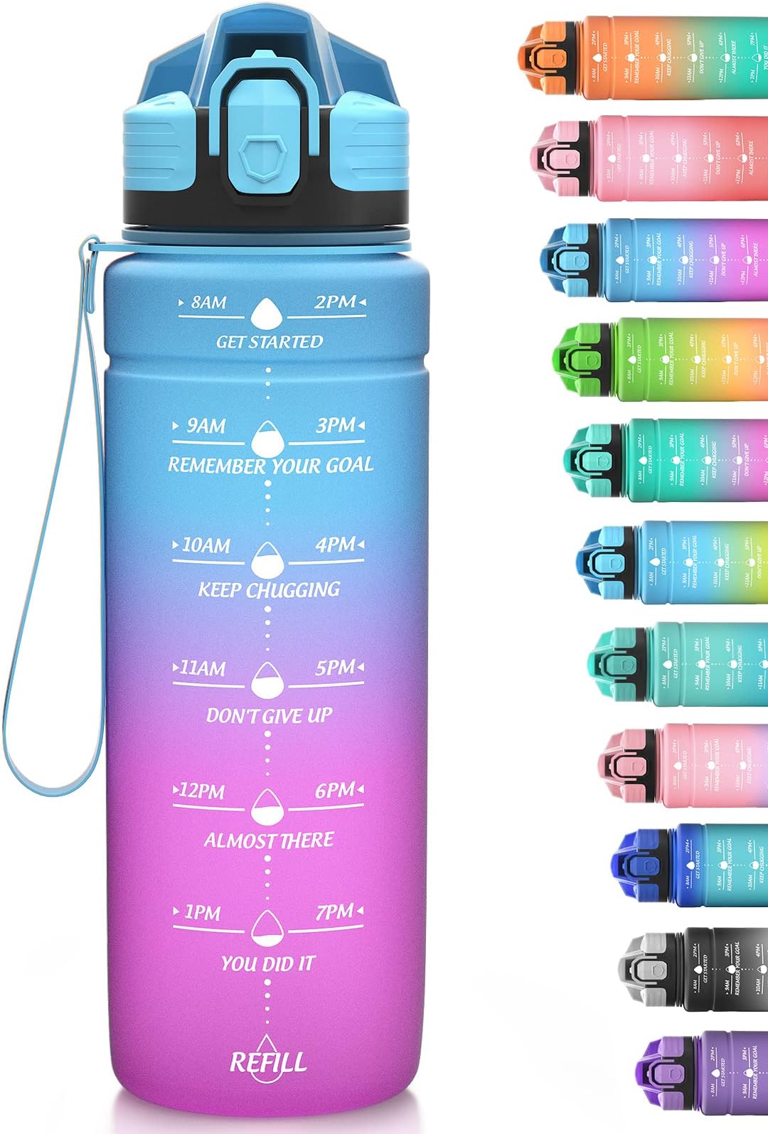 Neoprene Water Bottle Pouch For Stanley Tumblers – Tumbler Caddy For 20oz To 40oz Cups