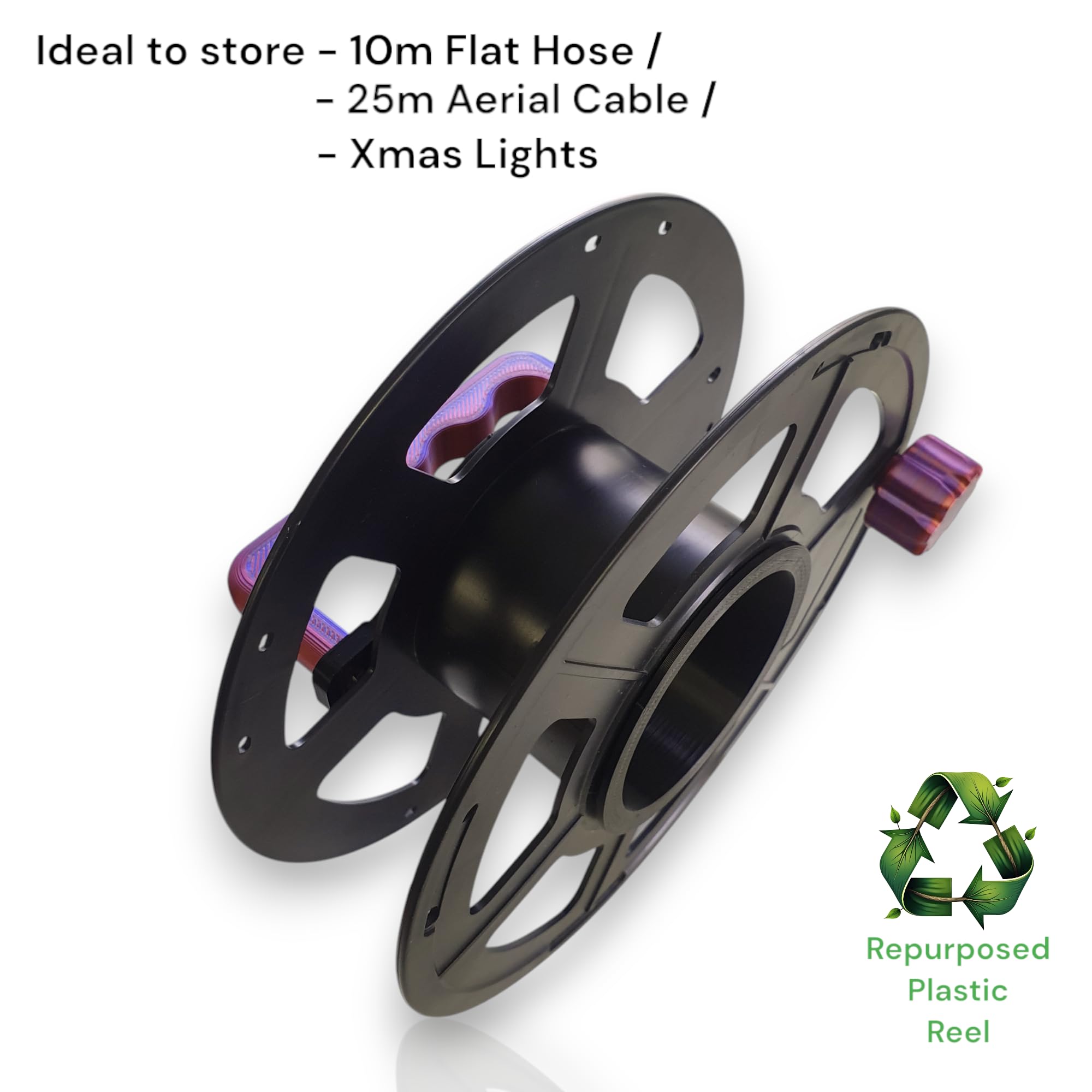 Empty Cable Winding Reel Ideal for Flat Hose/Xmas Lights - Image 2