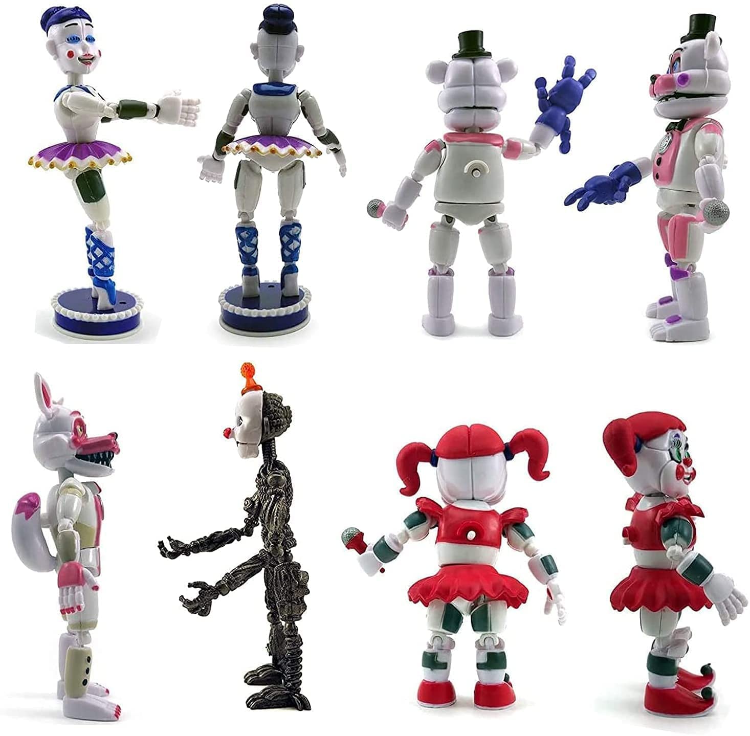 Amazon.co.jp: FNAF フィギュア FNAF おもちゃ 夜光 ボニー フォクシー