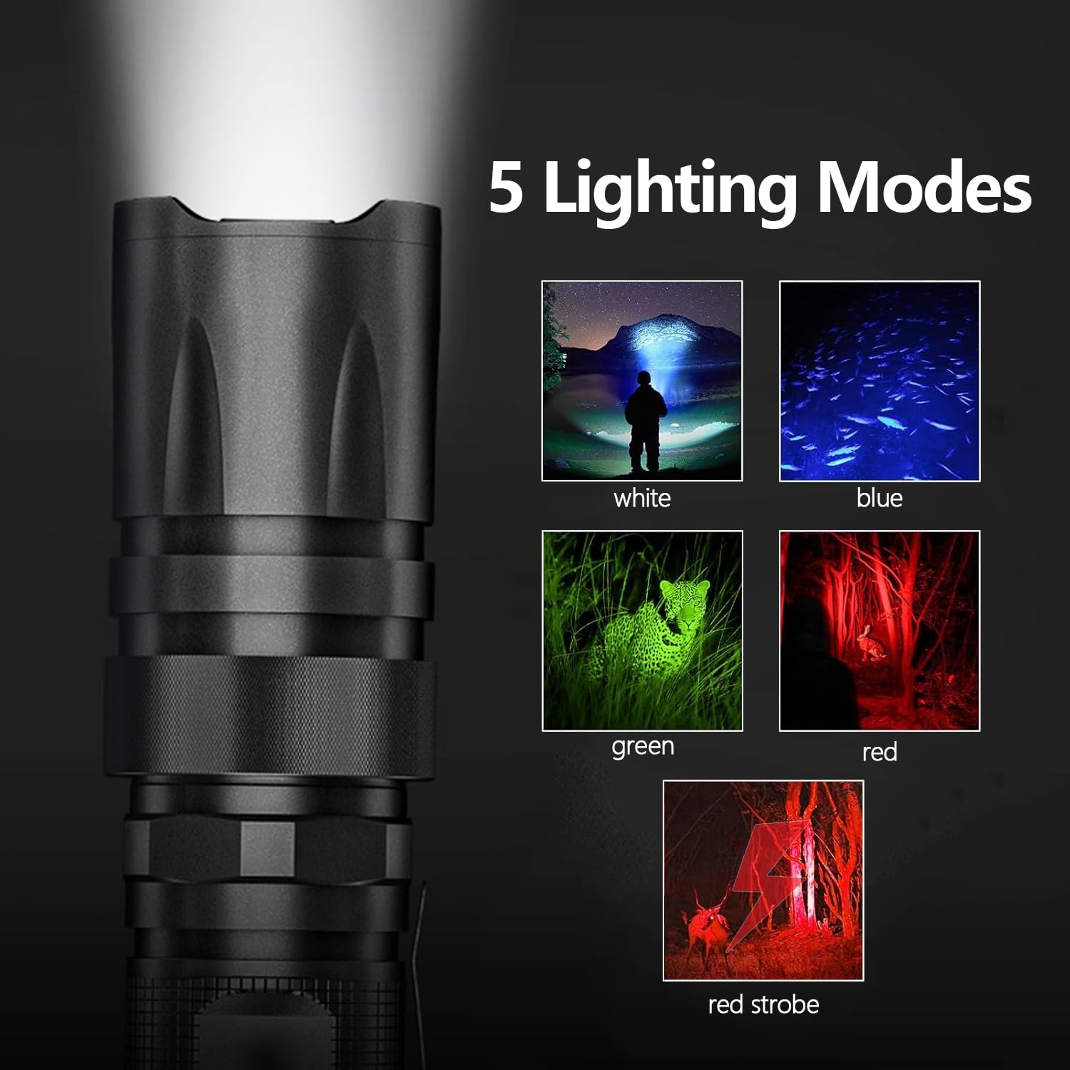 Jeu de Lumière FXLab G017KG - Effet à 4 Cristal LED-Lampe de scène/fêt, multicolore avec contrôleur son/lumière intégré+Clé 32G
