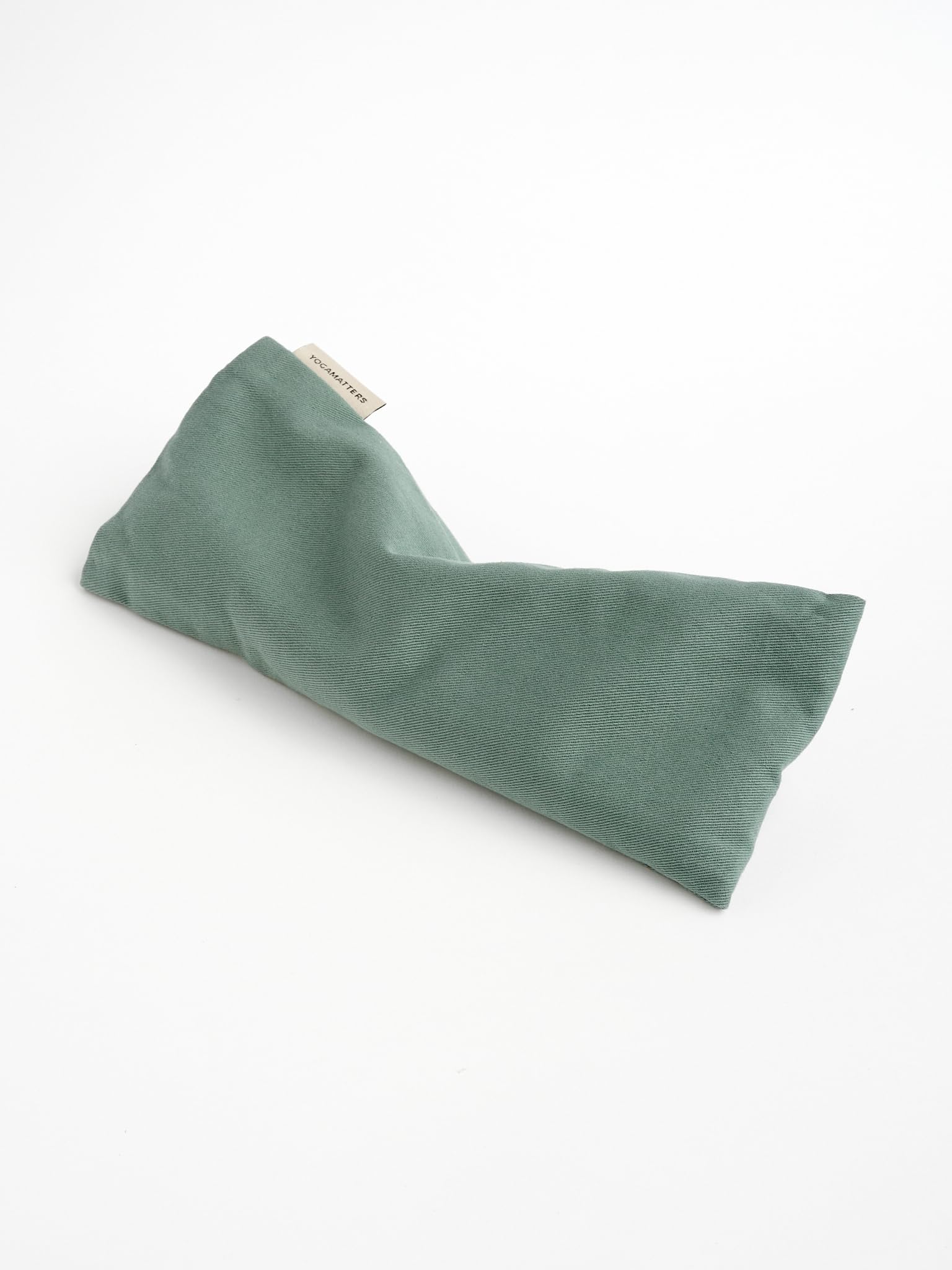 Yogamatters Organic Eye Pillow, 100% Cotton | Yoga, Relaxation and Meditation Linseed Eye Pillow (Mineral)