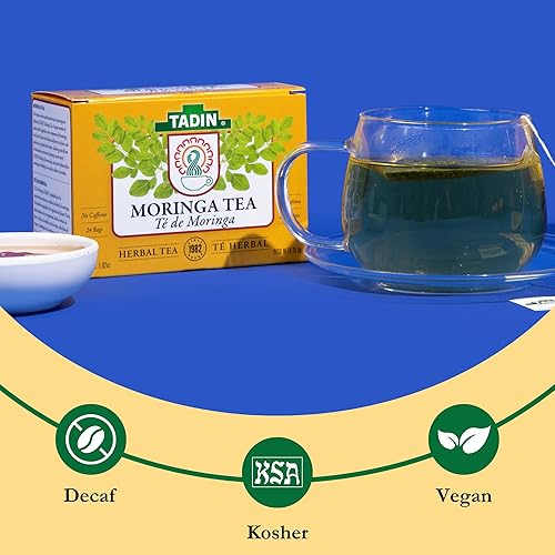 Vista 19 de Tadin Herb & Tea Co. Té de Damiana, Sin cafeína, 24 bolsitas de té, Paquete de 6