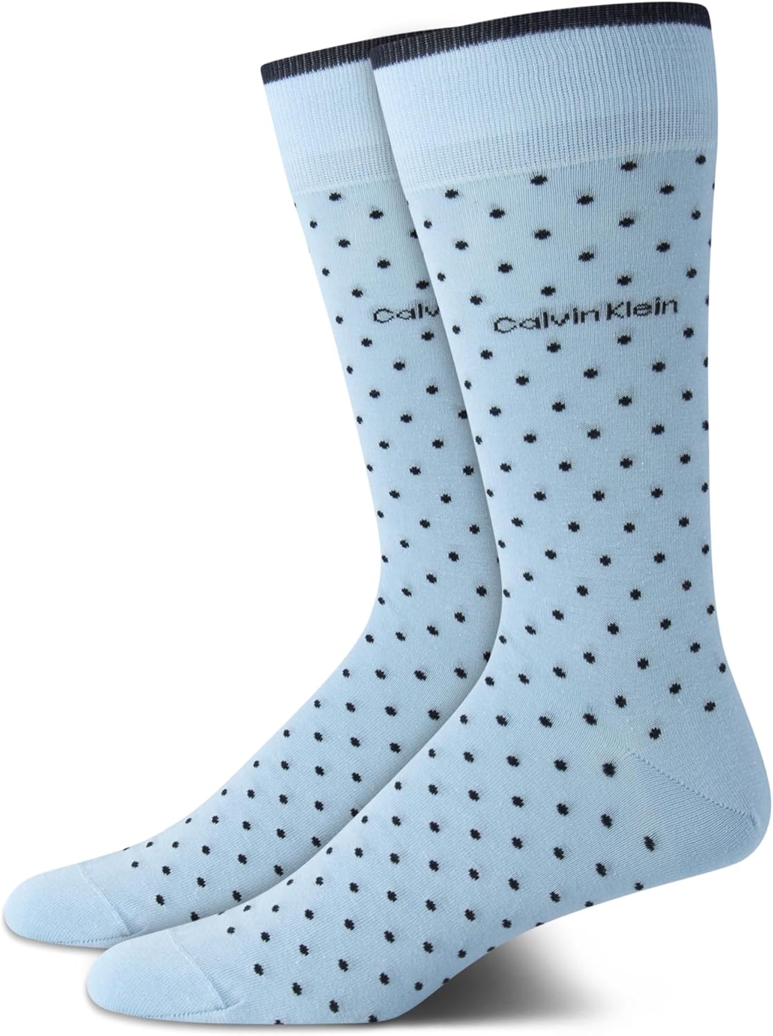 Calvin Klein Men's Dress Lightweight Stretch Crew Socks (2-Pack)