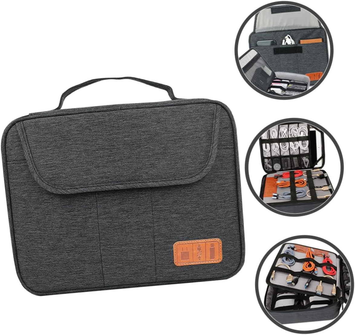 Large Capacity Digital Storage Case Electronics Organizer Pouch Cable Organizer Box