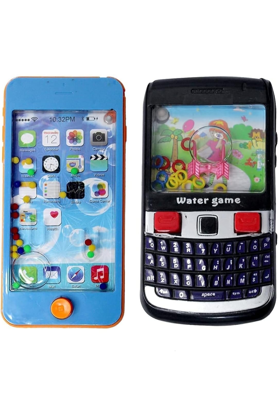 RS Store Kids Funny Mobile Phone Shape Water Console Game(Set of 2 Pcs Multicolor) (B0D232TT2C) Amazon Price History, Amazon Price Tracker