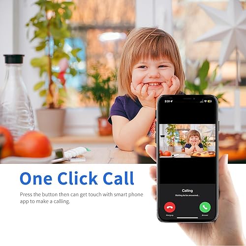 Miniatura 6 de Cámara interior, cámara de 360 para mascotasbebés, cámaras WiFi 2K para seguridad en el hogar con detección de movimiento y visión nocturna,