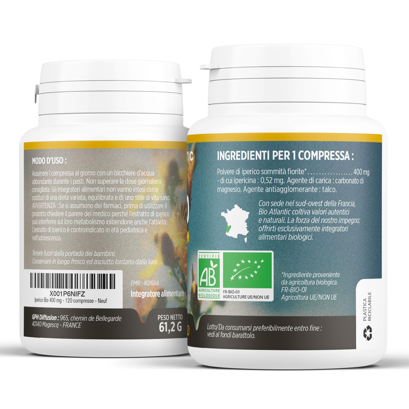 Erba di San Giovanni 200g - Iperico Tisana - Infuso di Iperico - Iissopoperico Antidepressivo - Tisana di Iperico Tagliato ed Essiccato - Infusi Sfusi - Proprietà Naturali (200 gr Erba di San Giovanni 200g - Iperico Tisana - Infuso di Iperico - Iissopoperico Antidepressivo - Tisana di Iperico Tagliato ed Essiccato - Infusi Sfusi - Proprietà Naturali (200 gr