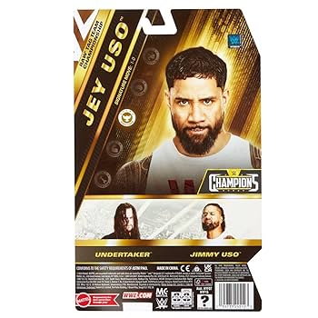 WWE USOS アルティメットエディション　フィギュア　新品　ジェイ・ウーソ 取り寄せ】ジェイ・ウーソ WWE フィギュア アルティメット