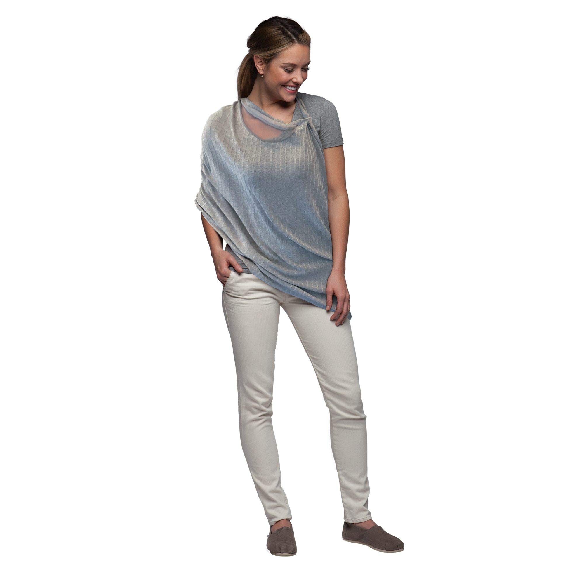Chicco Écharpe d'allaitement Boppy Infinity 17 cm Gris