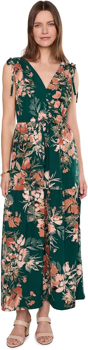 Calvin Klein Sleeveless Floral Commuter Maxi