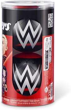 WWE Ballers Series 1(2 Pack) by ZURU Official Licensed Product Surprise Unboxing Wrestling Collectible Sports Toy for Ages 3+