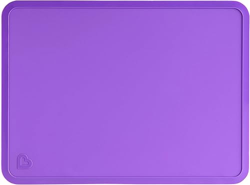 Miniatura 19 de Munchkin® Manteles individuales de silicona Spotless™ para niños, paquete de 2, azul/verde