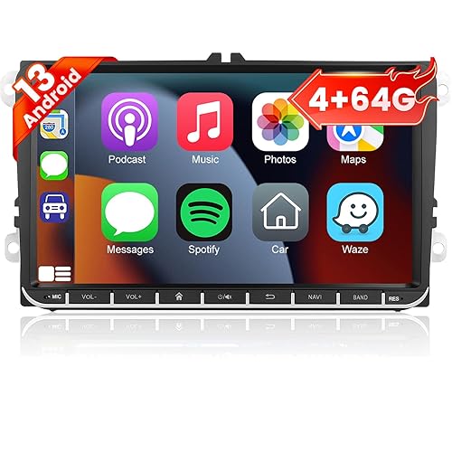 [4G+64G] 9 inch Car Radio for VW Jetta Passat Seat