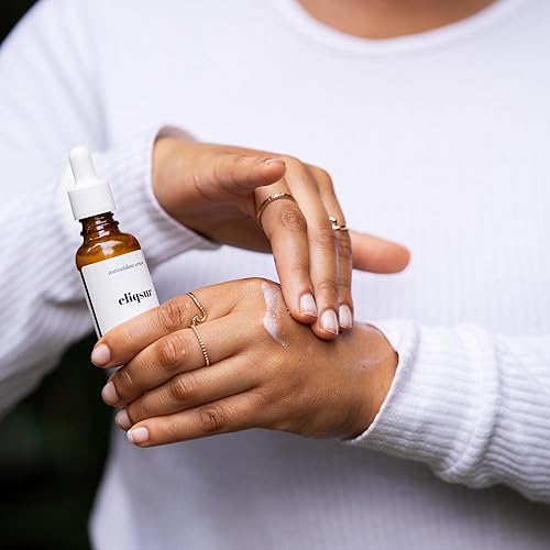 Miniatura 6 de Suero antioxidante, con ácido ferúlico, resveratrol y Aspalathus Linearis, vitamina C para la cara, ilumina la tez y protege la superficie de la piel